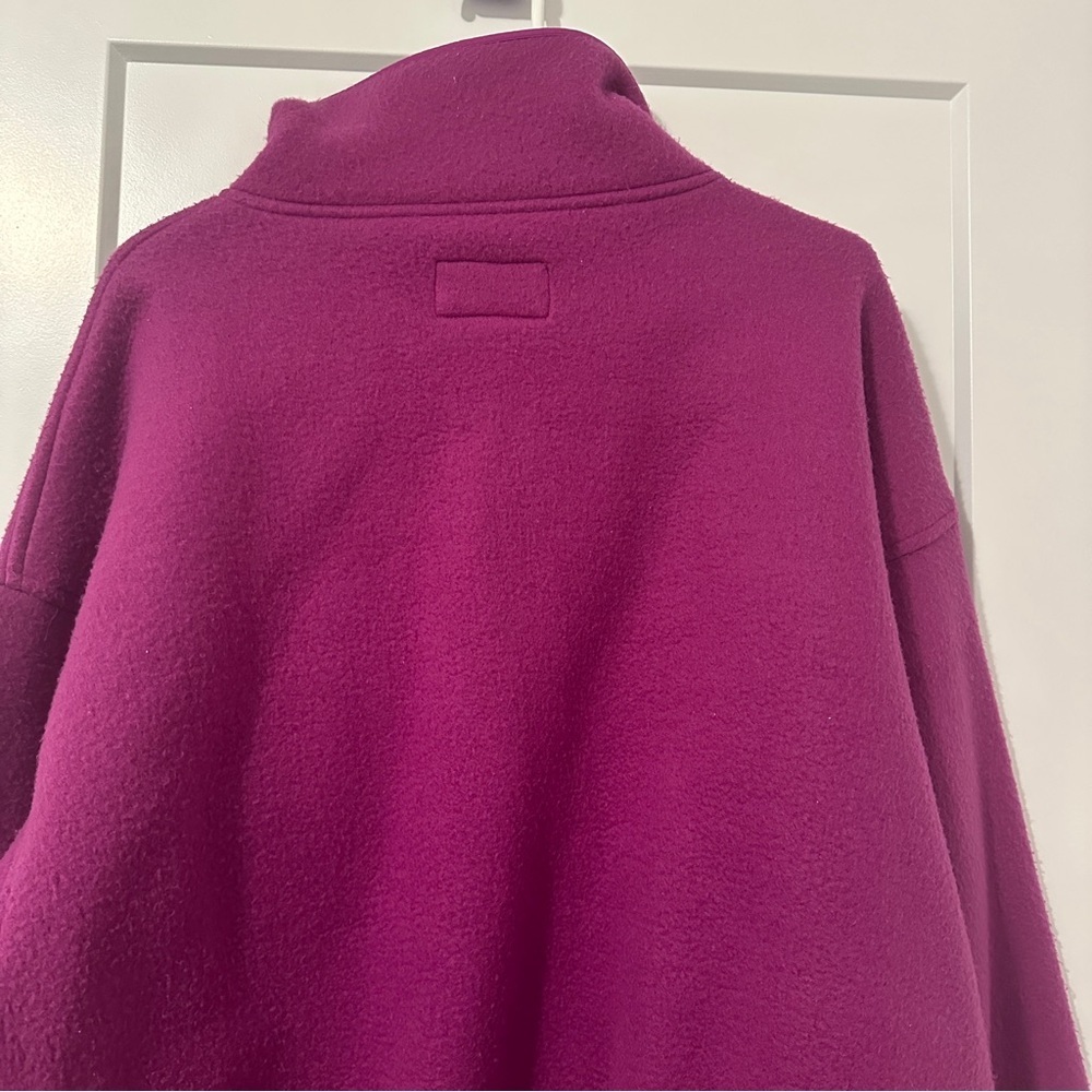 Discovery Bay Adventure Wear Vintage Fleece Purple Sweater Size Large Women’s - Picture 10 of 13